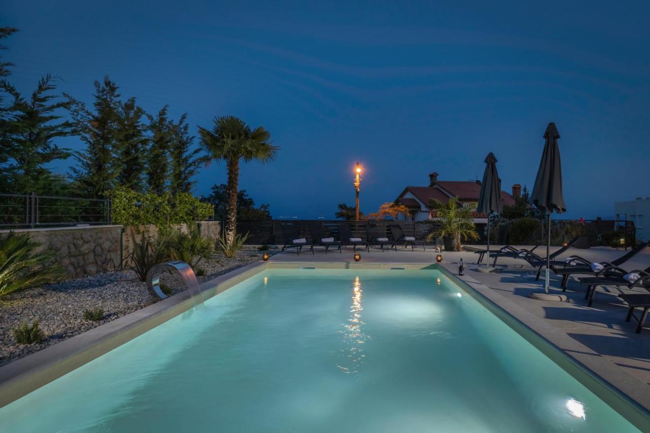 Piccola Villa Adriatic With A Swimming Pool, Grill, Children Playground Opatija Ičići Buitenkant foto
